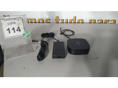 LOTE 114 - 01 DOCKING STATION HP HSN-IX02.(NOVO) (NO ESTADO EM QUE SE ENCONTRA. SUJEITO A AVARIAS OCULTAS/VISÍVEIS.)