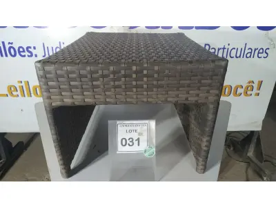 LOTE 031 - 01 MESA DE CENTRO DE JARDIM. (NO ESTADO EM QUE SE ENCONTRA. SUJEITO A AVARIAS OCULTAS/VISÍVEIS.) AV9337G