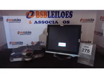 LOTE 275 - 01 APARELHO DE VIDEOCONFERÊNCIA MARCA PICTURETEL E 01 MONITOR MARCA LG. (NO ESTADO) ATENÇÃO! FAZER A VISITAÇÃO ANTES DE ARREMATAR, NÃO SABEMOS SE FUNCIONA, LEILÃO NÃO TEM GARANTIA E NEM DEVOLUÇÃO, SUJEITO A POSSÍVEIS AVARIAS VISÍVEIS/OCULTAS E/OU AUSÊNCIA DE COMPONENTES.