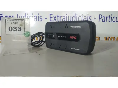 LOTE 033 - 01 NOBREAK UNITS APC POWER SURGE PROTECTOR. (NO ESTADO EM QUE SE ENCONTRA. SUJEITO A AVARIAS OCULTAS/VISÍVEIS.)