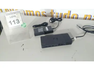 LOTE 113 - 01 DOCKING STATION DELL WD19 (NOVO).(NO ESTADO EM QUE SE ENCONTRA. SUJEITO A AVARIAS OCULTAS/VISÍVEIS.)