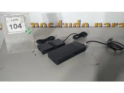 LOTE 104 - 01 DOCKING STATION DELL WD19 (NOVO).(NO ESTADO EM QUE SE ENCONTRA. SUJEITO A AVARIAS OCULTAS/VISÍVEIS.)