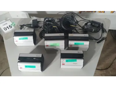 LOTE 015 - 05 SCANNERS 3M PARA DOCUMENTOS. . (NO ESTADO EM QUE SE ENCONTRA. SUJEITO A AVARIAS OCULTAS/VISÍVEIS.)