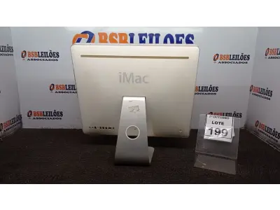 LOTE 199 - 01 IMAC APPLE. (NO ESTADO) ATENÇÃO! FAZER A VISITAÇÃO ANTES DE ARREMATAR, NÃO SABEMOS SE FUNCIONA, LEILÃO NÃO TEM GARANTIA E NEM DEVOLUÇÃO, SUJEITO A POSSÍVEIS AVARIAS VISÍVEIS/OCULTAS E/OU AUSÊNCIA DE COMPONENTES.