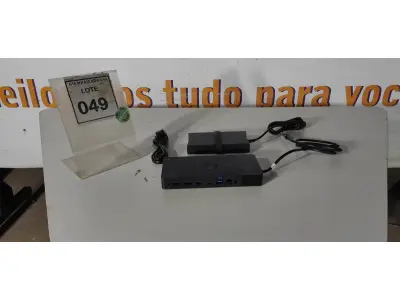 LOTE 049 - 01 DOCKING STATION DELL WD19 (NOVO).(NO ESTADO EM QUE SE ENCONTRA. SUJEITO A AVARIAS OCULTAS/VISÍVEIS.)