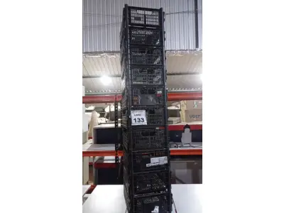 LOTE 133 - 10 CESTAS ORGANIZADORAS. (NO ESTADO) ATENÇÃO! FAZER A VISITAÇÃO ANTES DE ARREMATAR, NÃO SABEMOS SE FUNCIONA, LEILÃO NÃO TEM GARANTIA E NEM DEVOLUÇÃO, SUJEITO A POSSÍVEIS AVARIAS VISÍVEIS/OCULTAS E/OU AUSÊNCIA DE COMPONENTES.