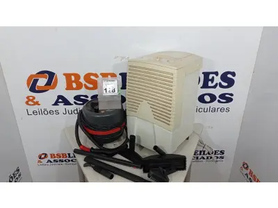 LOTE 128 - 01 DESUMIDIFICADOR E 01 MÁQUINA DE LIMPEZA A VAPOR COM ACESSÓRIOS. (NO ESTADO) ATENÇÃO! FAZER A VISITAÇÃO ANTES DE ARREMATAR, NÃO SABEMOS SE FUNCIONA, LEILÃO NÃO TEM GARANTIA E NEM DEVOLUÇÃO, SUJEITO A POSSÍVEIS AVARIAS VISÍVEIS/OCULTAS E/OU AUSÊNCIA DE COMPONENTES.