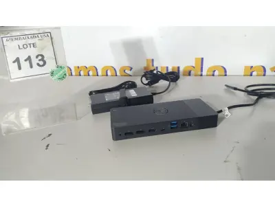 LOTE 113 - 01 DOCKING STATION DELL WD19 (NOVO).(NO ESTADO EM QUE SE ENCONTRA. SUJEITO A AVARIAS OCULTAS/VISÍVEIS.)