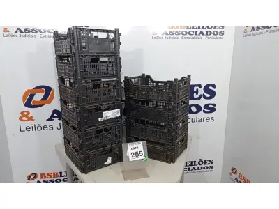 LOTE 255 - 10 CESTAS ORGANIZADORAS. (NO ESTADO) ATENÇÃO! FAZER A VISITAÇÃO ANTES DE ARREMATAR, NÃO SABEMOS SE FUNCIONA, LEILÃO NÃO TEM GARANTIA E NEM DEVOLUÇÃO, SUJEITO A POSSÍVEIS AVARIAS VISÍVEIS/OCULTAS E/OU AUSÊNCIA DE COMPONENTES.