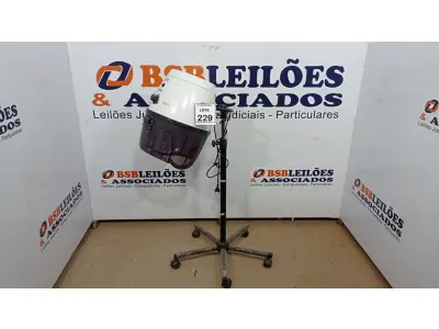 LOTE 229 - 01 SECADOR DE CABELO PROFISSIONAL MARCA MEGABELL. (NO ESTADO) ATENÇÃO! FAZER A VISITAÇÃO ANTES DE ARREMATAR, NÃO SABEMOS SE FUNCIONA, LEILÃO NÃO TEM GARANTIA E NEM DEVOLUÇÃO, SUJEITO A POSSÍVEIS AVARIAS VISÍVEIS/OCULTAS E/OU AUSÊNCIA DE COMPONENTES.