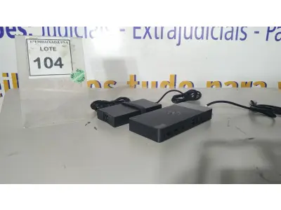 LOTE 104 - 01 DOCKING STATION DELL WD19 (NOVO).(NO ESTADO EM QUE SE ENCONTRA. SUJEITO A AVARIAS OCULTAS/VISÍVEIS.)