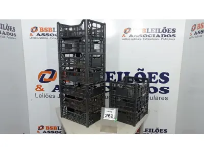 LOTE 262 - 10 CESTAS ORGANIZADORAS. (NO ESTADO) ATENÇÃO! FAZER A VISITAÇÃO ANTES DE ARREMATAR, NÃO SABEMOS SE FUNCIONA, LEILÃO NÃO TEM GARANTIA E NEM DEVOLUÇÃO, SUJEITO A POSSÍVEIS AVARIAS VISÍVEIS/OCULTAS E/OU AUSÊNCIA DE COMPONENTES.