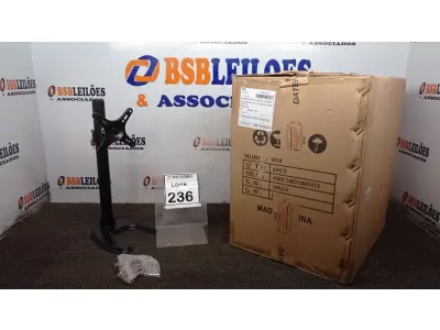 LOTE 236 - 01 CAIXA COM 06 SUPORTES PARA MONITORES MARCA DATEN. (NO ESTADO) ATENÇÃO! FAZER A VISITAÇÃO ANTES DE ARREMATAR, NÃO SABEMOS SE FUNCIONA, LEILÃO NÃO TEM GARANTIA E NEM DEVOLUÇÃO, SUJEITO A POSSÍVEIS AVARIAS VISÍVEIS/OCULTAS E/OU AUSÊNCIA DE COMPONENTES.