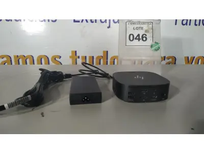LOTE 046 - 01 DOCKING STATION HP HSN-IX02.(NOVO) (NO ESTADO EM QUE SE ENCONTRA. SUJEITO A AVARIAS OCULTAS/VISÍVEIS.)