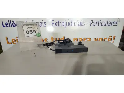 LOTE 059 - 01 DOCKING STATION DELL WD19 (NOVO).(NO ESTADO EM QUE SE ENCONTRA. SUJEITO A AVARIAS OCULTAS/VISÍVEIS.)