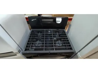 LOTE 064 - 01 FOGÃO WHIRPOOL 127VOLTS. (NO ESTADO EM QUE SE ENCONTRA. SUJEITO A AVARIAS OCULTAS/VISÍVEIS.) BJ7483R