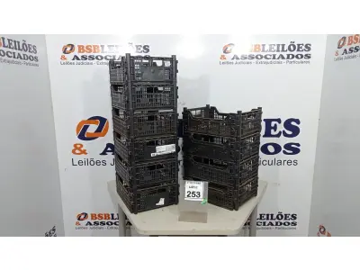 LOTE 253 - 10 CESTAS ORGANIZADORAS. (NO ESTADO) ATENÇÃO! FAZER A VISITAÇÃO ANTES DE ARREMATAR, NÃO SABEMOS SE FUNCIONA, LEILÃO NÃO TEM GARANTIA E NEM DEVOLUÇÃO, SUJEITO A POSSÍVEIS AVARIAS VISÍVEIS/OCULTAS E/OU AUSÊNCIA DE COMPONENTES.