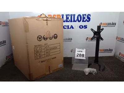 LOTE 288 - 01 CAIXA COM 06 SUPORTES PARA MONITORES MARCA DATEN. (NO ESTADO) ATENÇÃO! FAZER A VISITAÇÃO ANTES DE ARREMATAR, NÃO SABEMOS SE FUNCIONA, LEILÃO NÃO TEM GARANTIA E NEM DEVOLUÇÃO, SUJEITO A POSSÍVEIS AVARIAS VISÍVEIS/OCULTAS E/OU AUSÊNCIA DE COMPONENTES.