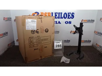 LOTE 285 - 01 CAIXA COM 06 SUPORTES PARA MONITORES MARCA DATEN. (NO ESTADO) ATENÇÃO! FAZER A VISITAÇÃO ANTES DE ARREMATAR, NÃO SABEMOS SE FUNCIONA, LEILÃO NÃO TEM GARANTIA E NEM DEVOLUÇÃO, SUJEITO A POSSÍVEIS AVARIAS VISÍVEIS/OCULTAS E/OU AUSÊNCIA DE COMPONENTES.