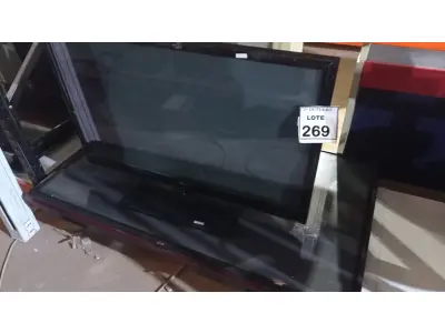 LOTE 269 - 02 TVS LCD DE 60’’ E 42’’. (NO ESTADO) ATENÇÃO! FAZER A VISITAÇÃO ANTES DE ARREMATAR, NÃO SABEMOS SE FUNCIONA, LEILÃO NÃO TEM GARANTIA E NEM DEVOLUÇÃO, SUJEITO A POSSÍVEIS AVARIAS VISÍVEIS/OCULTAS E/OU AUSÊNCIA DE COMPONENTES.