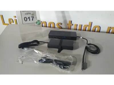 LOTE 017 - 01 DOCKING STATION DELL WD19 (NOVO).(NO ESTADO EM QUE SE ENCONTRA. SUJEITO A AVARIAS OCULTAS/VISÍVEIS.)