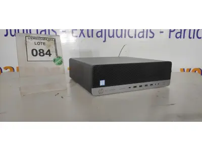 LOTE 084 - 01 CPU HP ELITEDESK CORE I5 COM 16 GB DE MEMORIA RAM. (NO ESTADO EM QUE SE ENCONTRA. SUJEITO A AVARIAS OCULTAS/VISÍVEIS.) 2UA7411N87