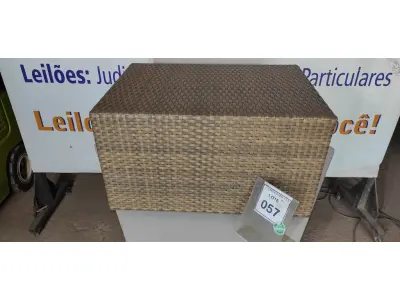 LOTE 057 - 01 MESA DE CENTRO DE JARDIM. (NO ESTADO EM QUE SE ENCONTRA. SUJEITO A AVARIAS OCULTAS/VISÍVEIS.) BH1533T