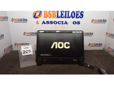 LOTE 205 - 01 ALL IN ONE MARCA AOC. (NO ESTADO) ATENÇÃO! FAZER A VISITAÇÃO ANTES DE ARREMATAR, NÃO SABEMOS SE FUNCIONA, LEILÃO NÃO TEM GARANTIA E NEM DEVOLUÇÃO, SUJEITO A POSSÍVEIS AVARIAS VISÍVEIS/OCULTAS E/OU AUSÊNCIA DE COMPONENTES.