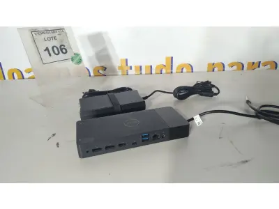 LOTE 106 - 01 DOCKING STATION DELL WD19 (NOVO).(NO ESTADO EM QUE SE ENCONTRA. SUJEITO A AVARIAS OCULTAS/VISÍVEIS.)
