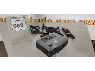 LOTE 082 - 01 PROJETOR DELL 3400 MP COM BOLSA. (NO ESTADO EM QUE SE ENCONTRA. SUJEITO A AVARIAS OCULTAS/VISÍVEIS.) CS422425