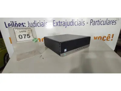 LOTE 075 - 01 CPU HP ELITEDESK COREI5 COM 8GB DE MEMORIA RAM. (NO ESTADO EM QUE SE ENCONTRA. SUJEITO A AVARIAS OCULTAS/VISÍVEIS.) 2UA7411N86