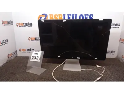 LOTE 232 - 01 IMAC APPLE. (NO ESTADO) ATENÇÃO! FAZER A VISITAÇÃO ANTES DE ARREMATAR, NÃO SABEMOS SE FUNCIONA, LEILÃO NÃO TEM GARANTIA E NEM DEVOLUÇÃO, SUJEITO A POSSÍVEIS AVARIAS VISÍVEIS/OCULTAS E/OU AUSÊNCIA DE COMPONENTES.