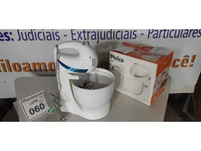 LOTE 060 - 01 BATEDEIRA PHILCO PARIS 110V. ).(NO ESTADO EM QUE SE ENCONTRA. SUJEITO A AVARIAS OCULTAS/VISÍVEIS.)