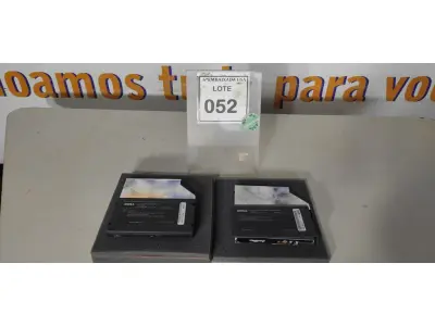 LOTE 052 - 01 MÓDULO CD VARIÁVEL LATITUDE CP24X (VARIABLE CDROM MODULE). (NO ESTADO EM QUE SE ENCONTRA. SUJEITO A AVARIAS OCULTAS/VISÍVEIS.)