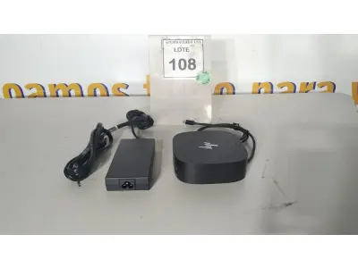 LOTE 108 - 01 DOCKING STATION HP HSN-IX02.(NOVO) (NO ESTADO EM QUE SE ENCONTRA. SUJEITO A AVARIAS OCULTAS/VISÍVEIS.)
