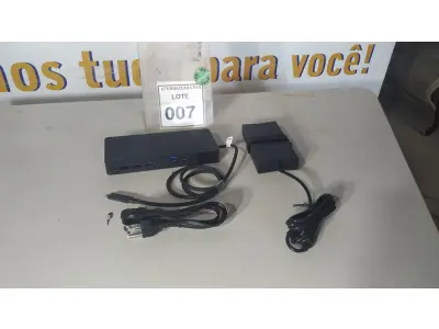 LOTE 007 - 01 DOCKING STATION DELL WD19 (NOVO).(NO ESTADO EM QUE SE ENCONTRA. SUJEITO A AVARIAS OCULTAS/VISÍVEIS.)