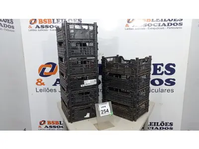 LOTE 254 - 10 CESTAS ORGANIZADORAS. (NO ESTADO) ATENÇÃO! FAZER A VISITAÇÃO ANTES DE ARREMATAR, NÃO SABEMOS SE FUNCIONA, LEILÃO NÃO TEM GARANTIA E NEM DEVOLUÇÃO, SUJEITO A POSSÍVEIS AVARIAS VISÍVEIS/OCULTAS E/OU AUSÊNCIA DE COMPONENTES.