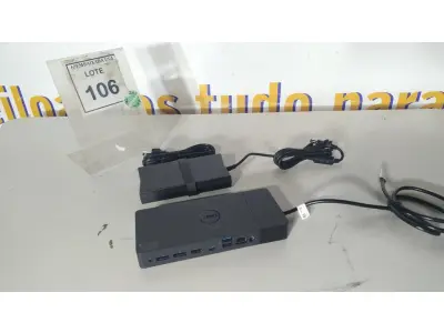 LOTE 106 - 01 DOCKING STATION DELL WD19 (NOVO).(NO ESTADO EM QUE SE ENCONTRA. SUJEITO A AVARIAS OCULTAS/VISÍVEIS.)