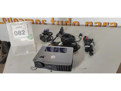 LOTE 082 - 01 PROJETOR DELL 3400 MP COM BOLSA. (NO ESTADO EM QUE SE ENCONTRA. SUJEITO A AVARIAS OCULTAS/VISÍVEIS.) CS422425