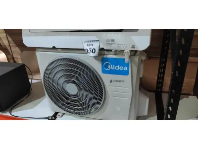 LOTE 050 - 01 AR CONDICIONADO MIDEA INVETER12. 000BTUS. (NO ESTADO EM QUE SE ENCONTRA. SUJEITO A AVARIAS OCULTAS/VISÍVEIS.) BF8501X