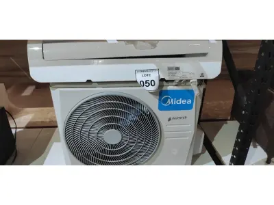 LOTE 050 - 01 AR CONDICIONADO MIDEA INVETER12. 000BTUS. (NO ESTADO EM QUE SE ENCONTRA. SUJEITO A AVARIAS OCULTAS/VISÍVEIS.) BF8501X