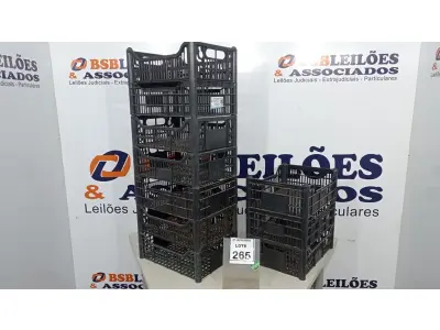 LOTE 265 - 10 CESTAS ORGANIZADORAS. (NO ESTADO) ATENÇÃO! FAZER A VISITAÇÃO ANTES DE ARREMATAR, NÃO SABEMOS SE FUNCIONA, LEILÃO NÃO TEM GARANTIA E NEM DEVOLUÇÃO, SUJEITO A POSSÍVEIS AVARIAS VISÍVEIS/OCULTAS E/OU AUSÊNCIA DE COMPONENTES.