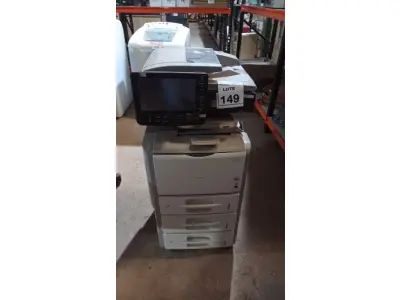 LOTE 149 - 01 COPIADORA MULTIFUNCIONAL MODELO AFICIO SP 5210SF MARCA RICOH. (NO ESTADO) ATENÇÃO! FAZER A VISITAÇÃO ANTES DE ARREMATAR, NÃO SABEMOS SE FUNCIONA, LEILÃO NÃO TEM GARANTIA E NEM DEVOLUÇÃO, SUJEITO A POSSÍVEIS AVARIAS VISÍVEIS/OCULTAS E/OU AUSÊNCIA DE COMPONENTES.