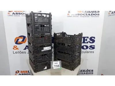 LOTE 255 - 10 CESTAS ORGANIZADORAS. (NO ESTADO) ATENÇÃO! FAZER A VISITAÇÃO ANTES DE ARREMATAR, NÃO SABEMOS SE FUNCIONA, LEILÃO NÃO TEM GARANTIA E NEM DEVOLUÇÃO, SUJEITO A POSSÍVEIS AVARIAS VISÍVEIS/OCULTAS E/OU AUSÊNCIA DE COMPONENTES.