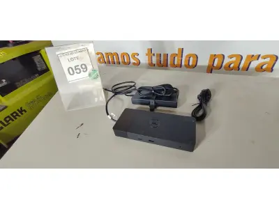 LOTE 059 - 01 DOCKING STATION DELL WD19 (NOVO).(NO ESTADO EM QUE SE ENCONTRA. SUJEITO A AVARIAS OCULTAS/VISÍVEIS.)