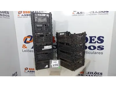 LOTE 255 - 10 CESTAS ORGANIZADORAS. (NO ESTADO) ATENÇÃO! FAZER A VISITAÇÃO ANTES DE ARREMATAR, NÃO SABEMOS SE FUNCIONA, LEILÃO NÃO TEM GARANTIA E NEM DEVOLUÇÃO, SUJEITO A POSSÍVEIS AVARIAS VISÍVEIS/OCULTAS E/OU AUSÊNCIA DE COMPONENTES.