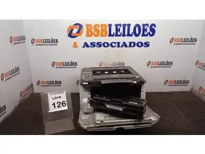 LOTE 126 - 01 IMPRESSORA MARCA RICOH. (NO ESTADO) ATENÇÃO! FAZER A VISITAÇÃO ANTES DE ARREMATAR, NÃO SABEMOS SE FUNCIONA, LEILÃO NÃO TEM GARANTIA E NEM DEVOLUÇÃO, SUJEITO A POSSÍVEIS AVARIAS VISÍVEIS/OCULTAS E/OU AUSÊNCIA DE COMPONENTES.