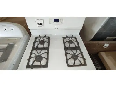 LOTE 068 - 01 FOGÃO WHIRPOOL 127VOLTS. (NO ESTADO EM QUE SE ENCONTRA. SUJEITO A AVARIAS OCULTAS/VISÍVEIS.) AV9930S