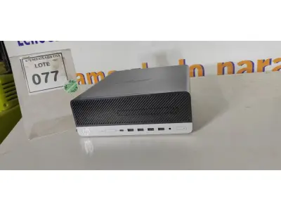 LOTE 077 - 01 CPU HP ELITEDESK COM 16GB DE MEMORIA RAM . (NO ESTADO EM QUE SE ENCONTRA. SUJEITO A AVARIAS OCULTAS/VISÍVEIS.) MXL9341YK6
