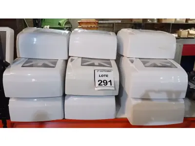 LOTE 291 - 01 LOTE COM VÁRIOS DISPENSES DE PAPEL. (NO ESTADO) ATENÇÃO! FAZER A VISITAÇÃO ANTES DE ARREMATAR, NÃO SABEMOS SE FUNCIONA, LEILÃO NÃO TEM GARANTIA E NEM DEVOLUÇÃO, SUJEITO A POSSÍVEIS AVARIAS VISÍVEIS/OCULTAS E/OU AUSÊNCIA DE COMPONENTES.